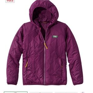 L.L bean Kids' Mountain Bound Reversible Jacket, size 6-12 months